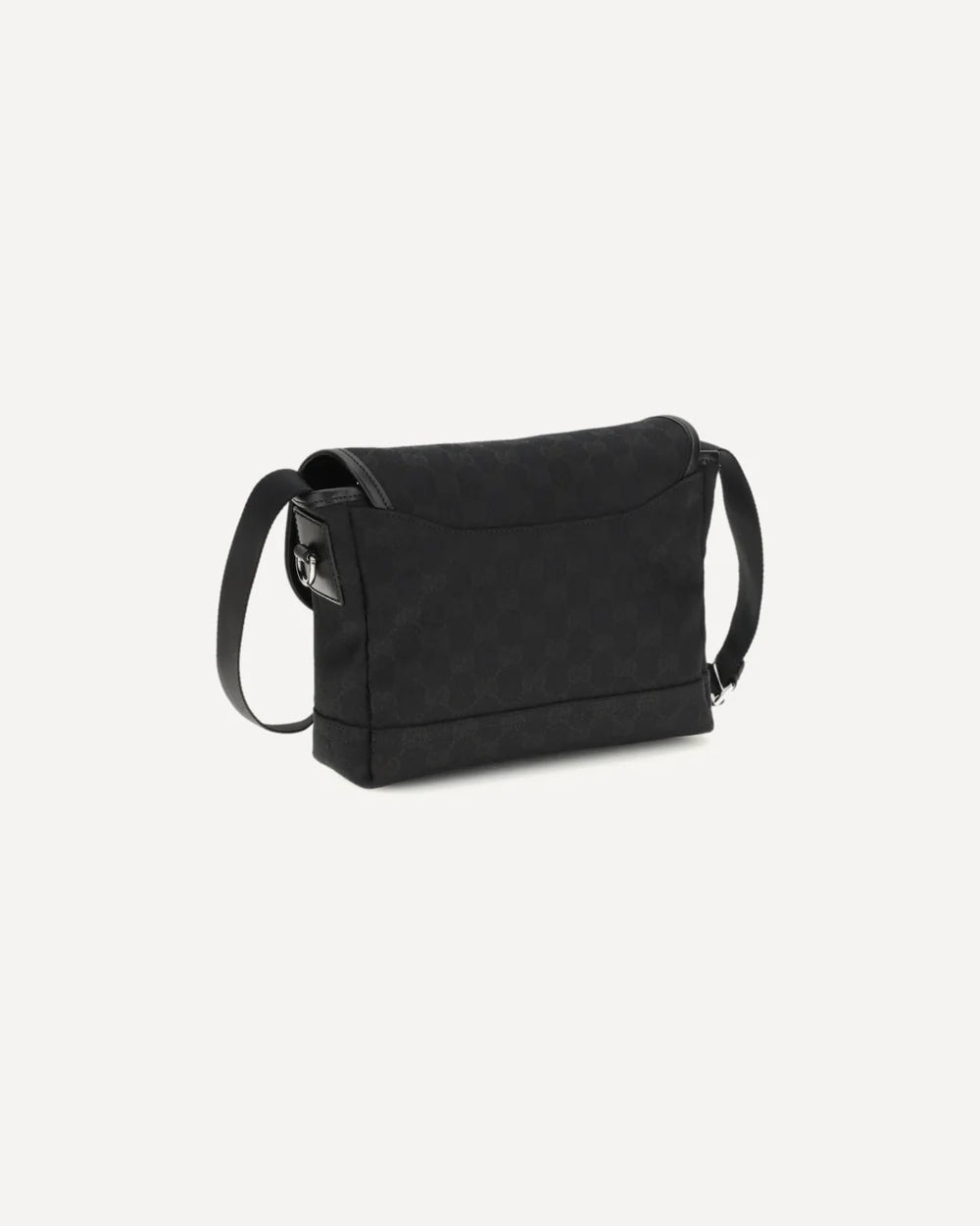 Borsa Nera Crossbody Logo GG All Over Gucci
