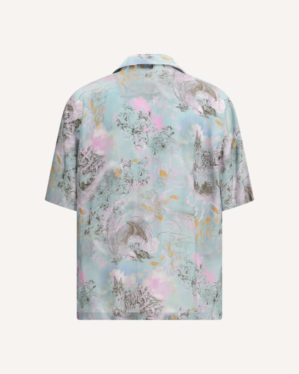Camicia Bowling Multicolor Off-White