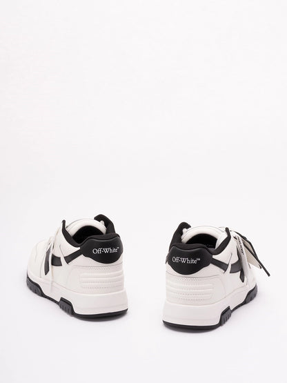 Sneakers Out Of Office Bianca Dettagli Nero Off-White