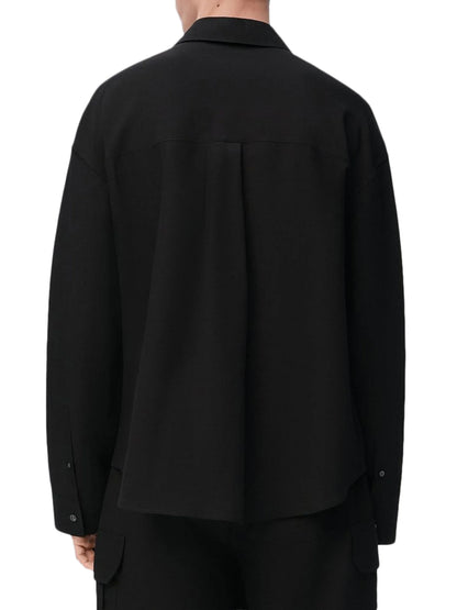 Camicia Nera Paula's Ibiza Shirt Logo Loewe