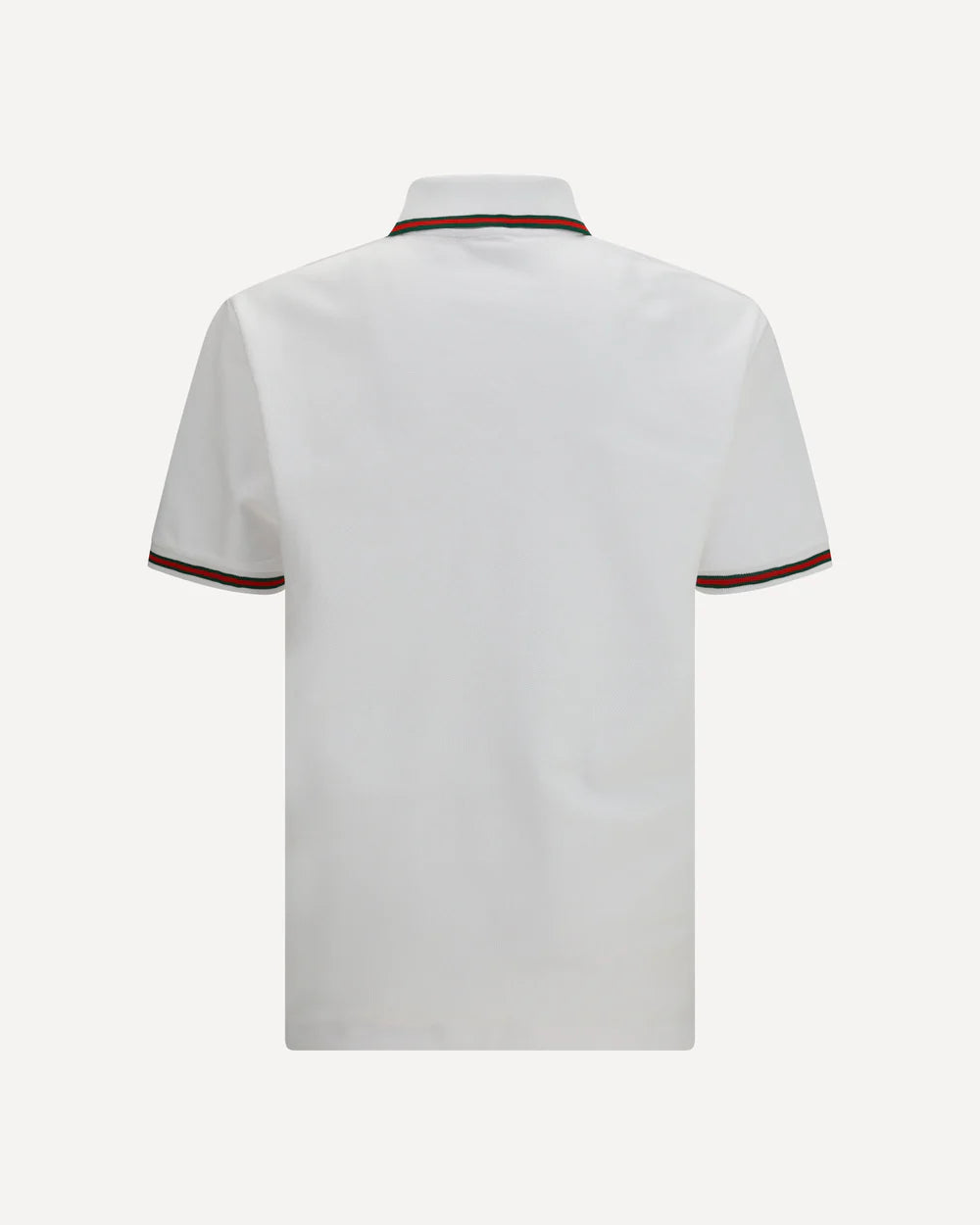 Polo Bianca Dettagli Multicolor Gucci