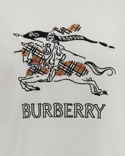 T-shirt Bianca Logo Classic Burberry