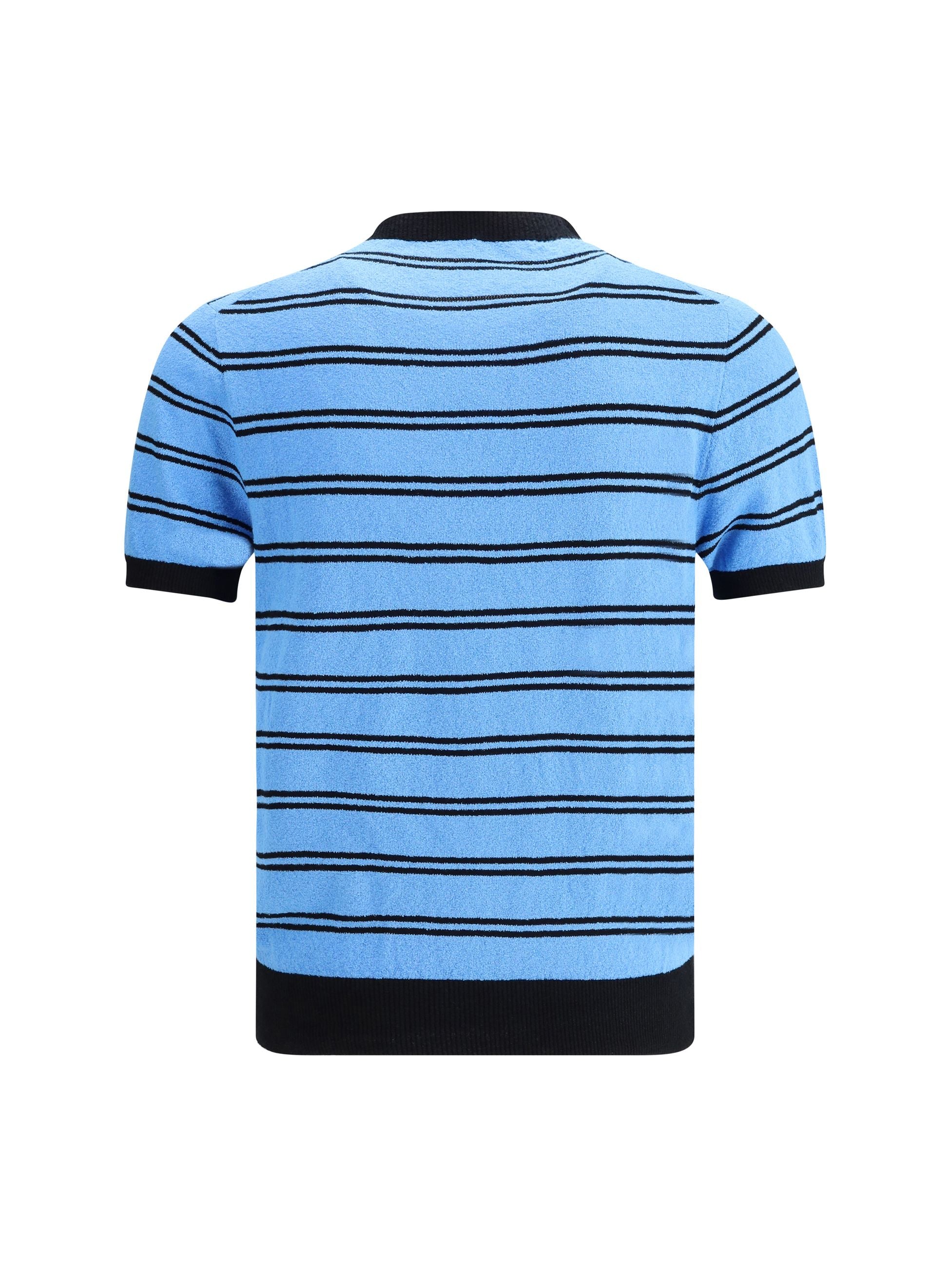 Maglia Blu e Nera a Strisce Prada