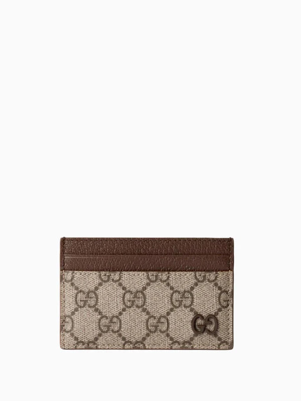 Portacarte Bicolor Logo Gucci