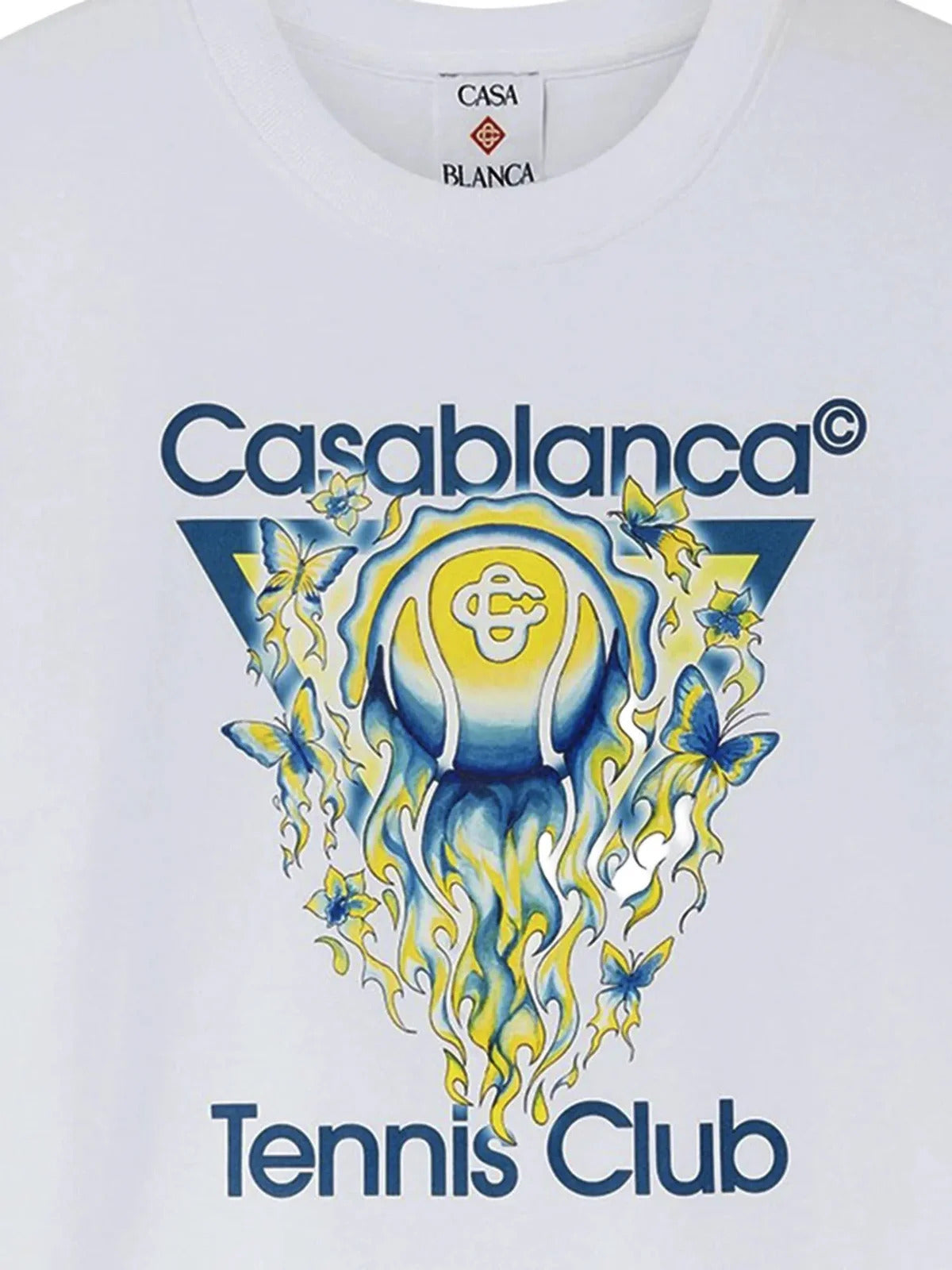 T-Shirt Bianca Tennis Club Casablanca