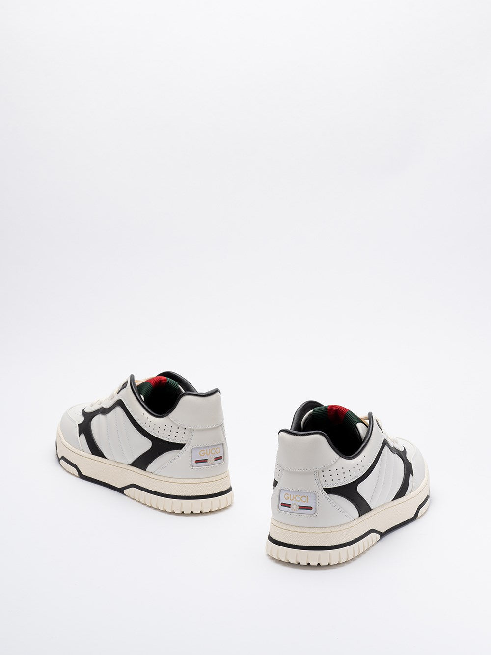 SNEAKERS BIANCA CON DETTAGLI NERI GUCCI