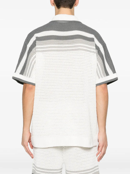 Camicia Bianca in Crochet Casablanca