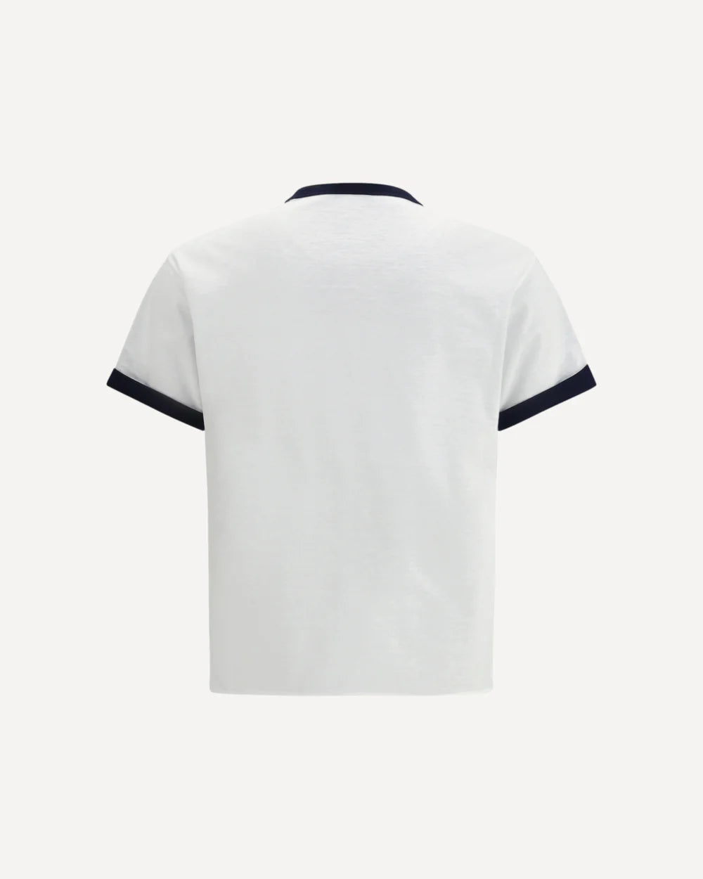 T-Shirt Bianca Reversibile Taschino Prada