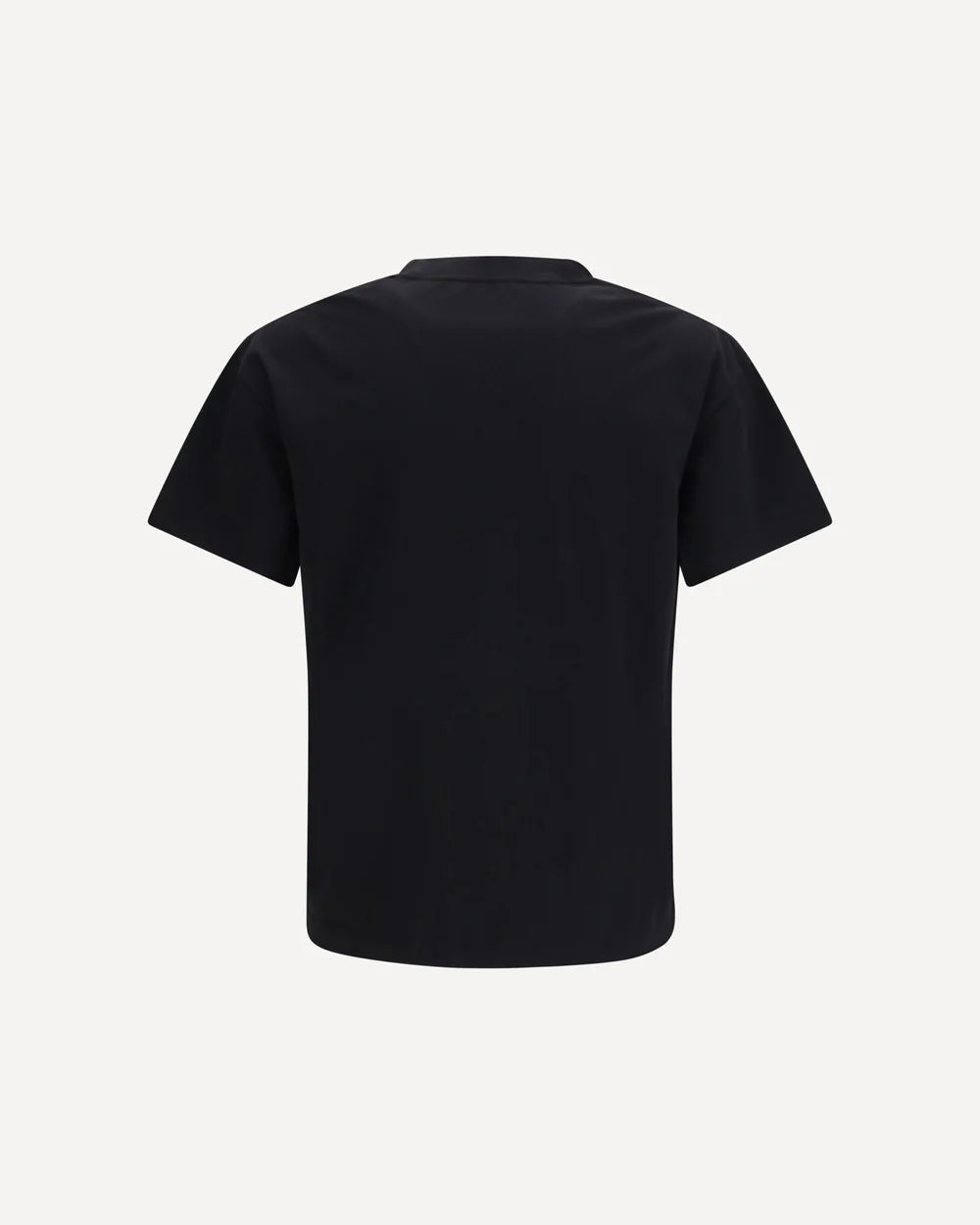 T-Shirt Nera Logo Fronte Palm Angels