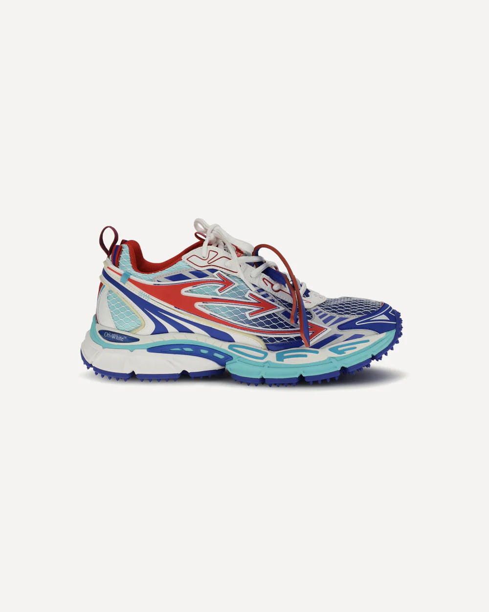 Sneakers Be Right Back Blu Multicolor Off White