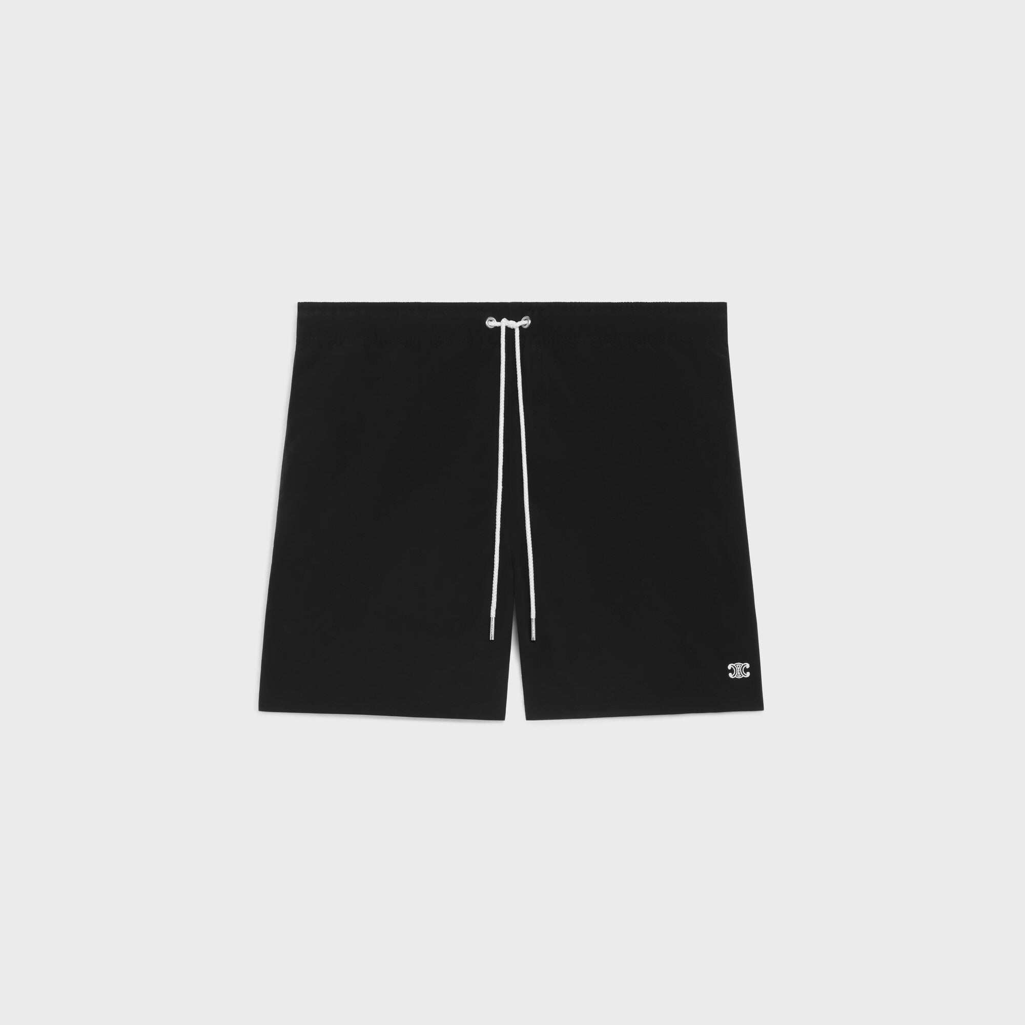 Costume Shorts Nero Logo Celine