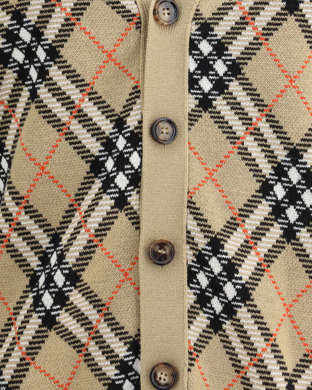 Cardigan Check Classic Burberry