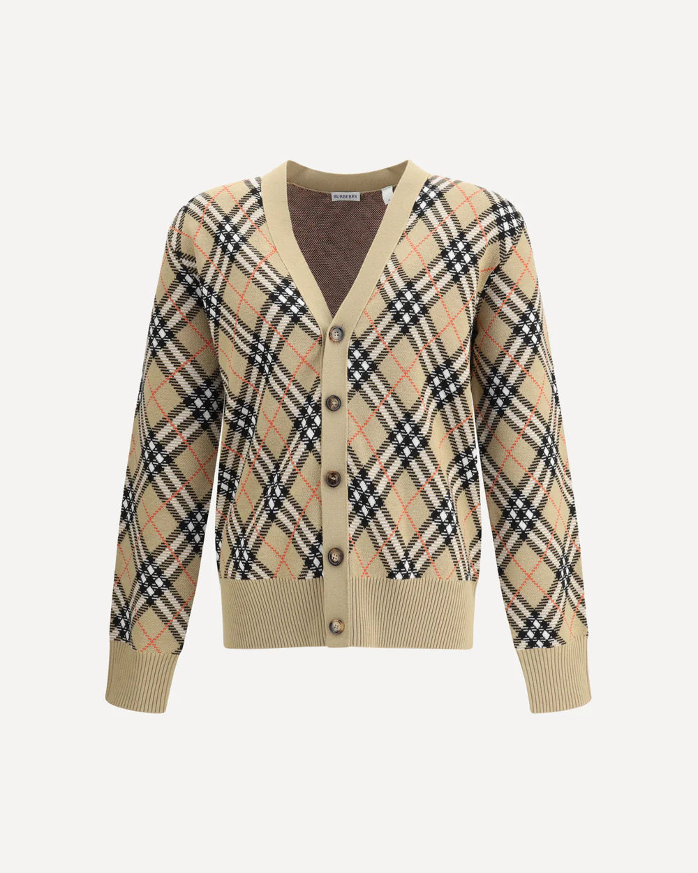 Cardigan Check Classic Burberry