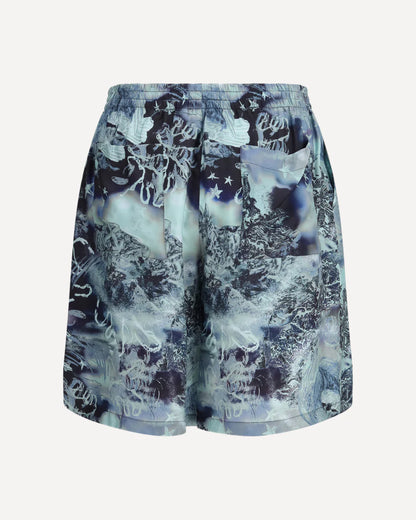 Shorts Multicolor in Seta Off-White