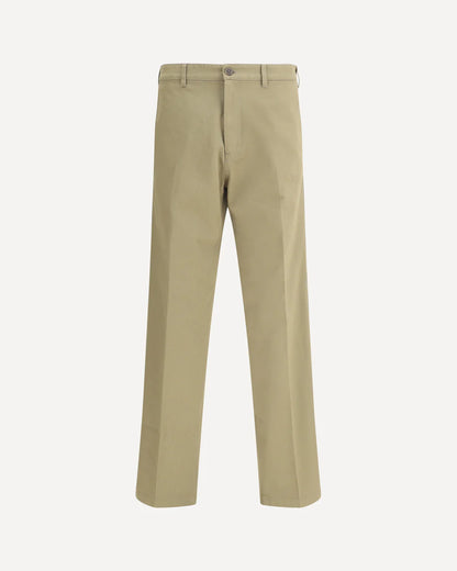 Pantaloni Chino Argilla Logo Retro Prada