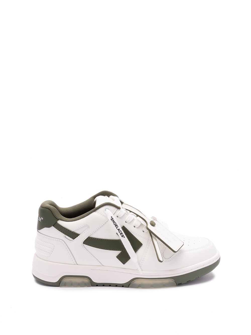 SNEAKERS OUT OF OFFICE BIANCA VERDE OFF-WHITE