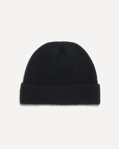 Cappello in Lana Placchetta Laterale Logo Prada