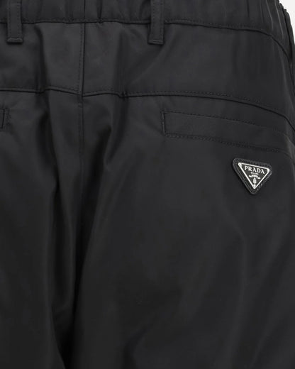 Pantalone in Nylon Placchetta Prada