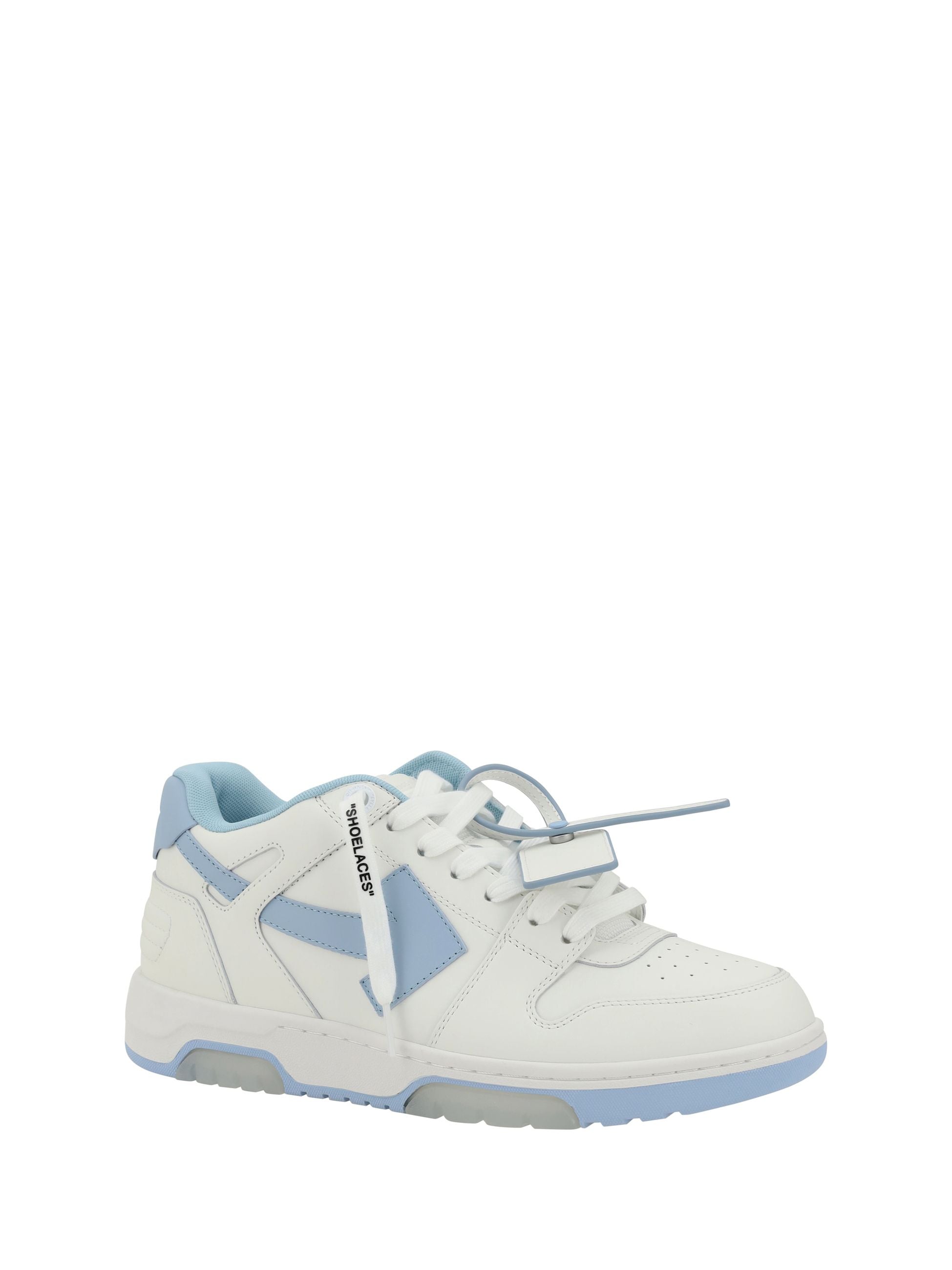 Sneakers Out Of Office Bianca Con Dettagli Azzurri Off-White
