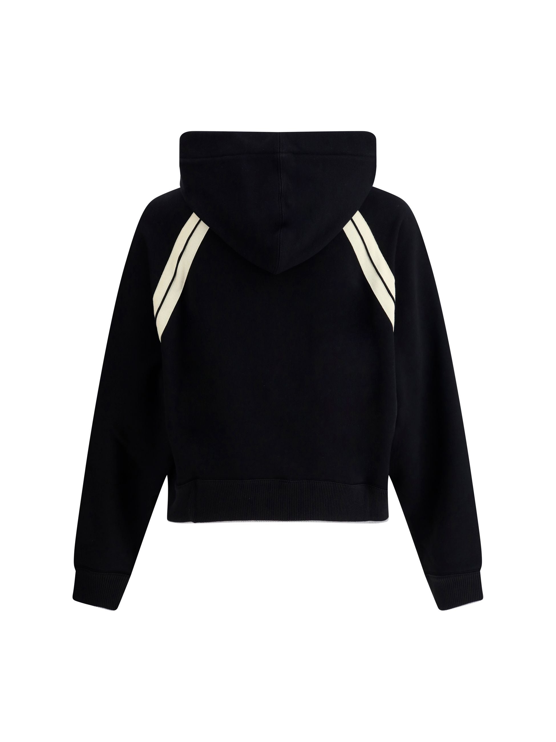 Felpa Con Cappuccio e Logo Scritta Frontale Palm Angels