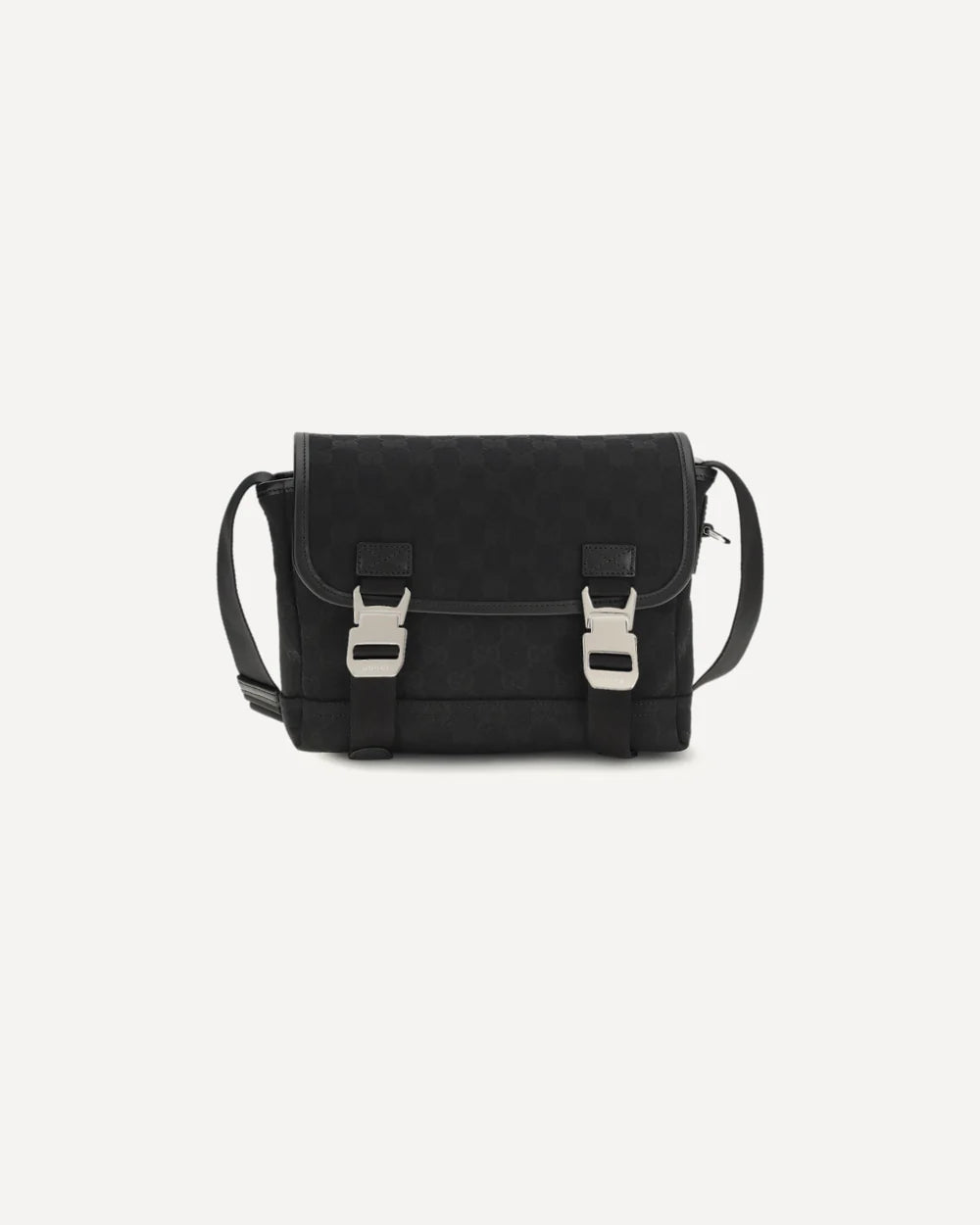 Borsa Nera Crossbody Logo GG All Over Gucci