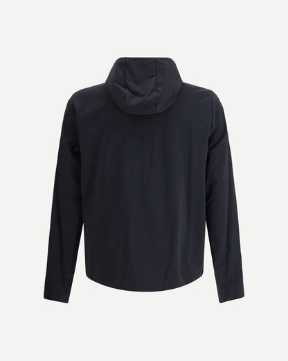 Giubbino Nero Padded Scritta Moncler Grenoble