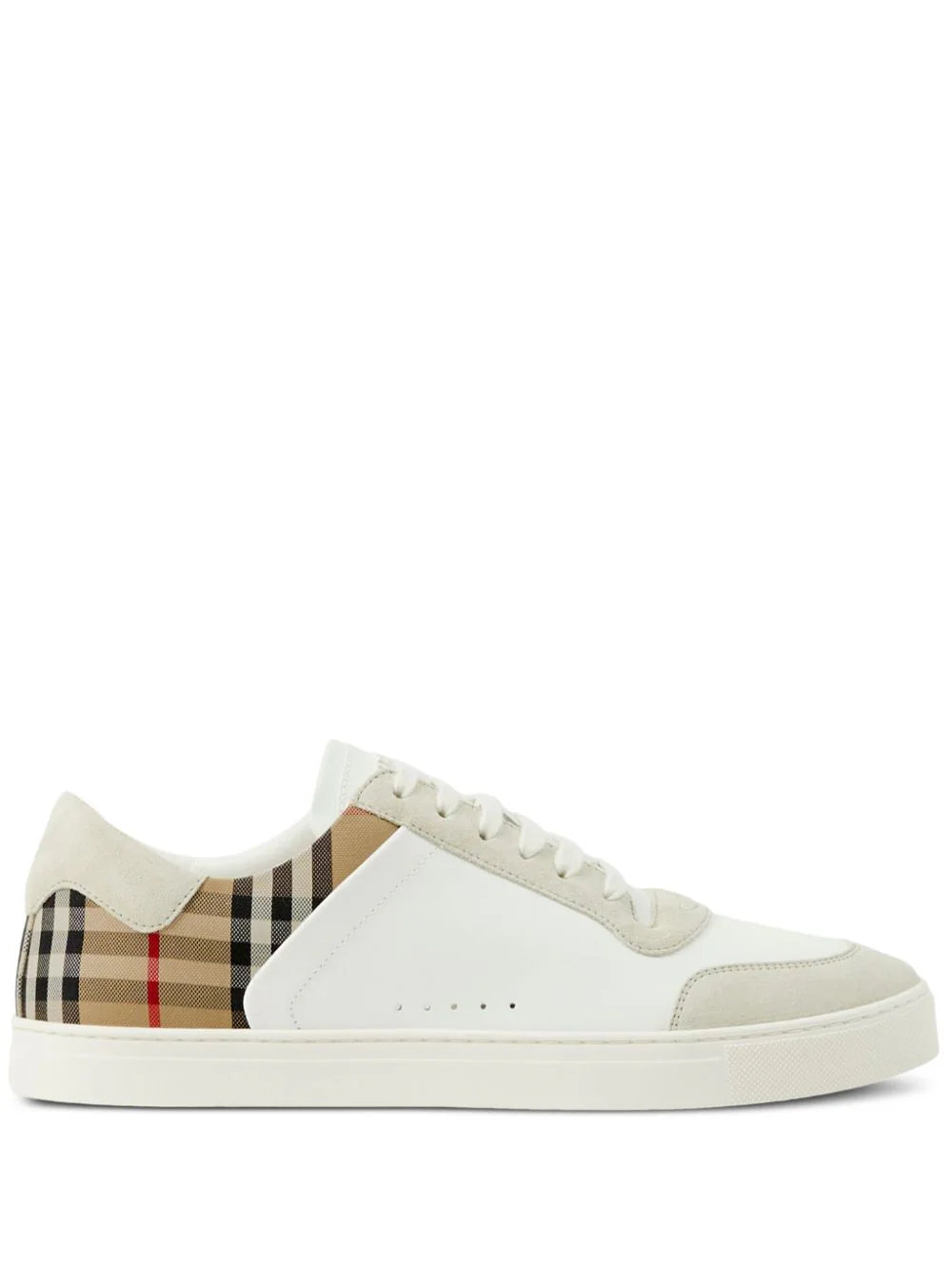 SNEAKERS BIANCA CON CHECK RETRO BURBERRY