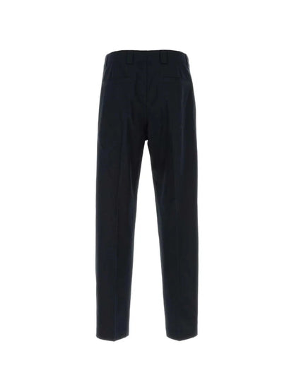 Pantalone Nero Logo Gamba Gucci