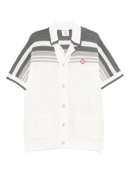 Camicia Bianca in Crochet Casablanca