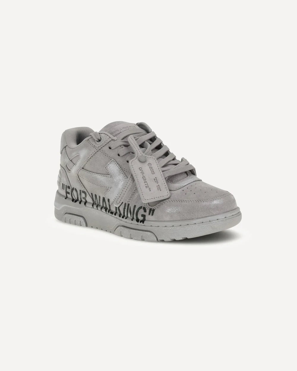 Sneakers Out Of Office For Walking Grigia Off-White