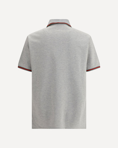 Polo Grigia Inserti Color Gucci