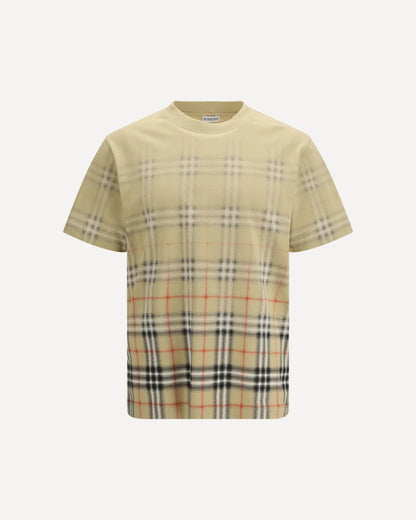 T-Shirt Classic Check All Over Burberry