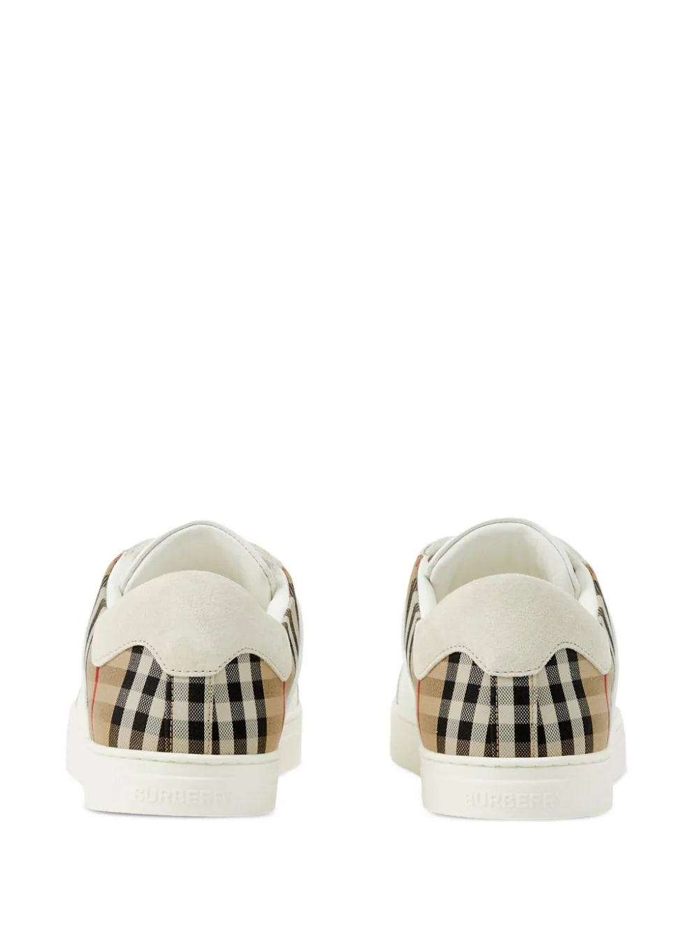 SNEAKERS BIANCA CON CHECK RETRO BURBERRY
