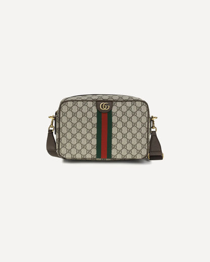 Borsa Beige Logo All Over GG Tracolla Multicolor Gucci
