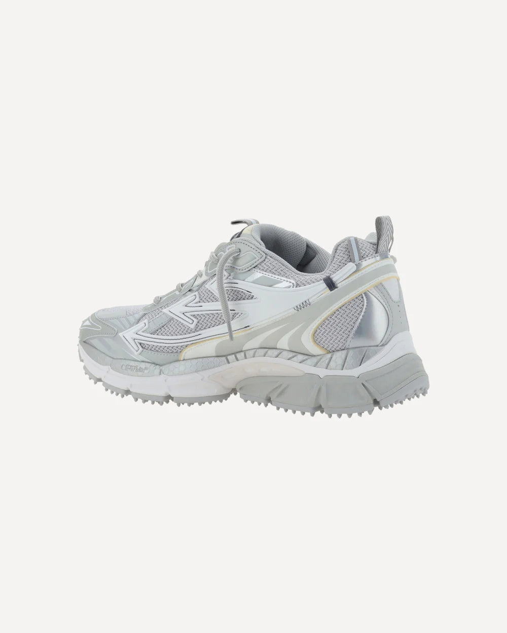 Sneakers Be Right Back Argento Off-White
