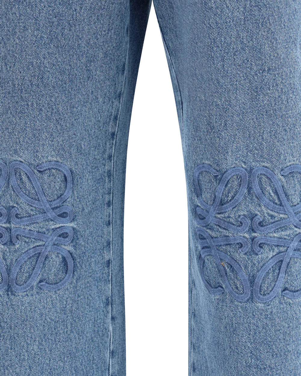 Jeans in Denim Logo Loewe