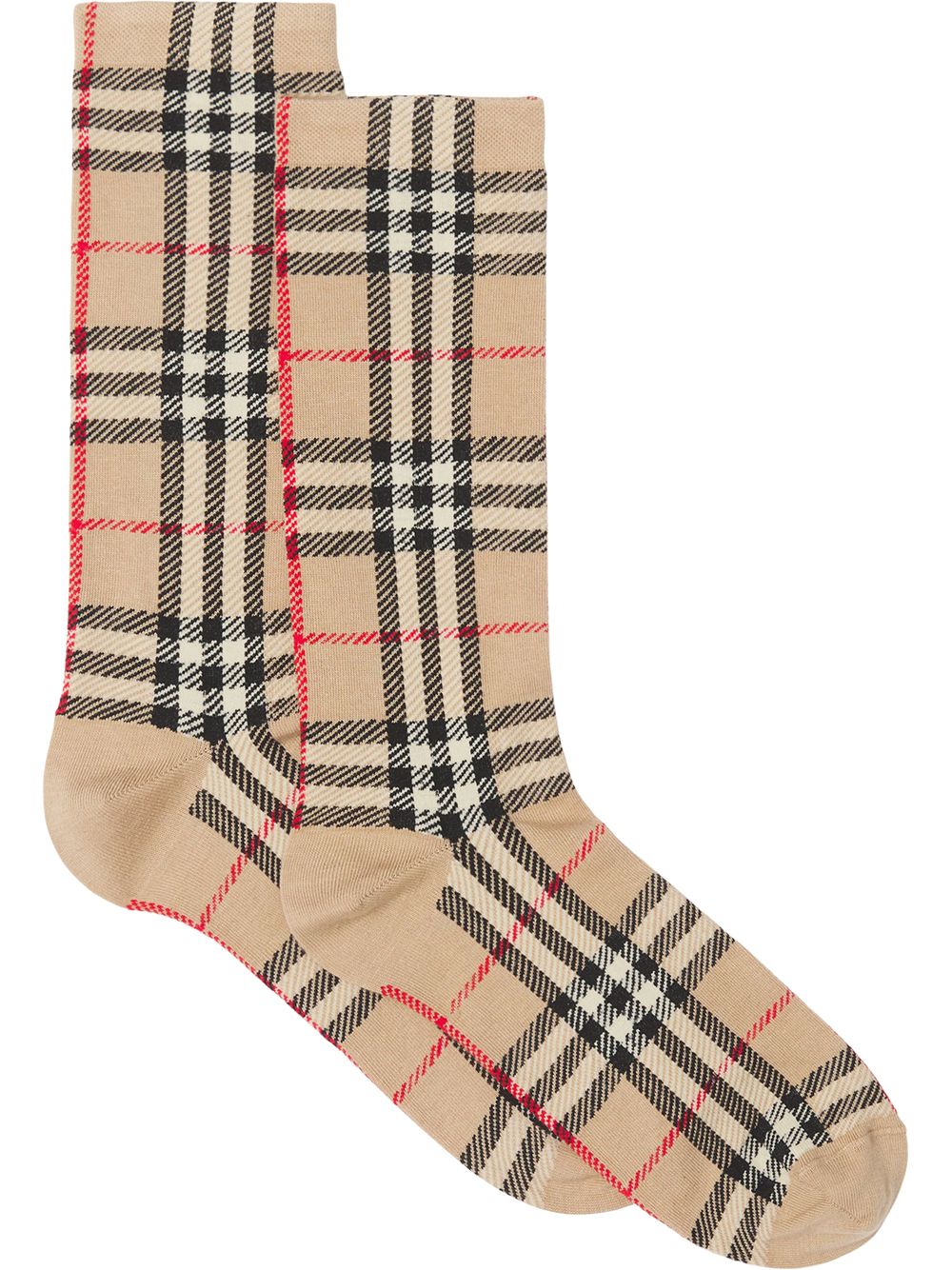 CALZINO CHECK ALL OVER BURBERRY