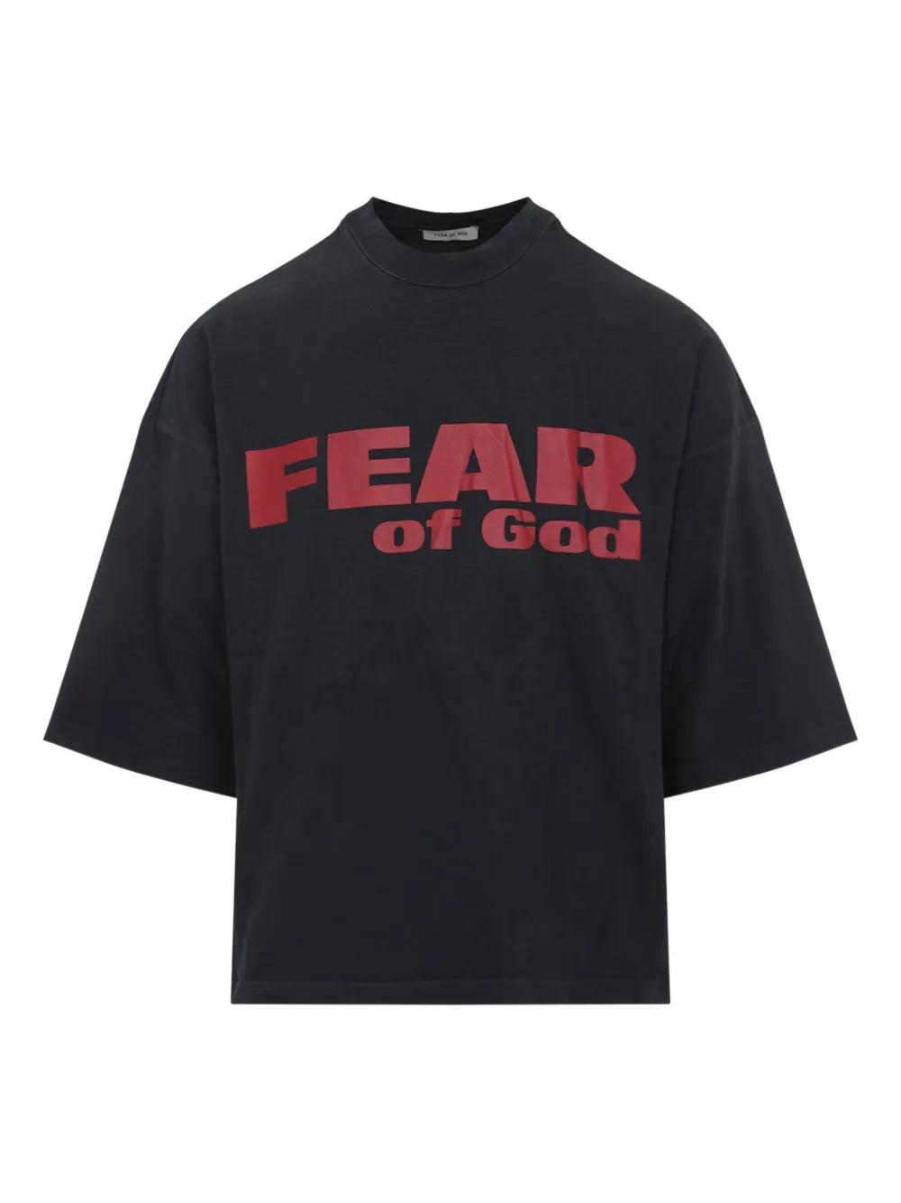 T-Shirt Nera Fear is Gone Fear Of God