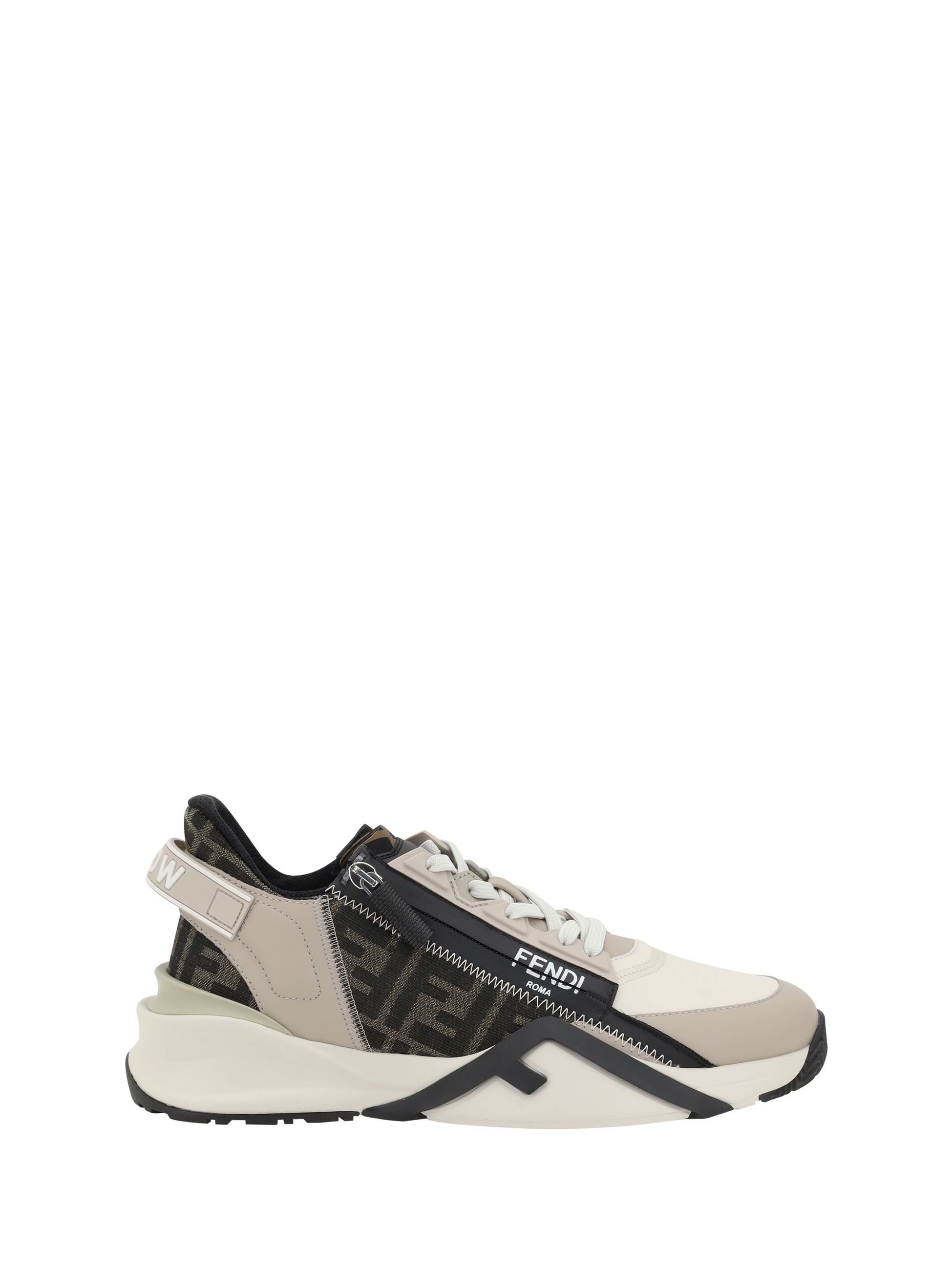 Flow Running Sneakers Marrone Fendi