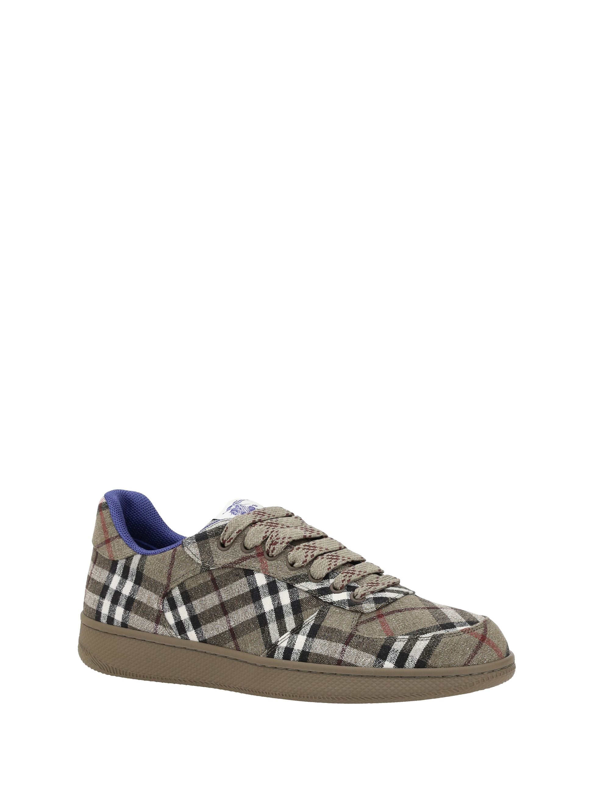 Sneakers Check Logo All Over Burberry