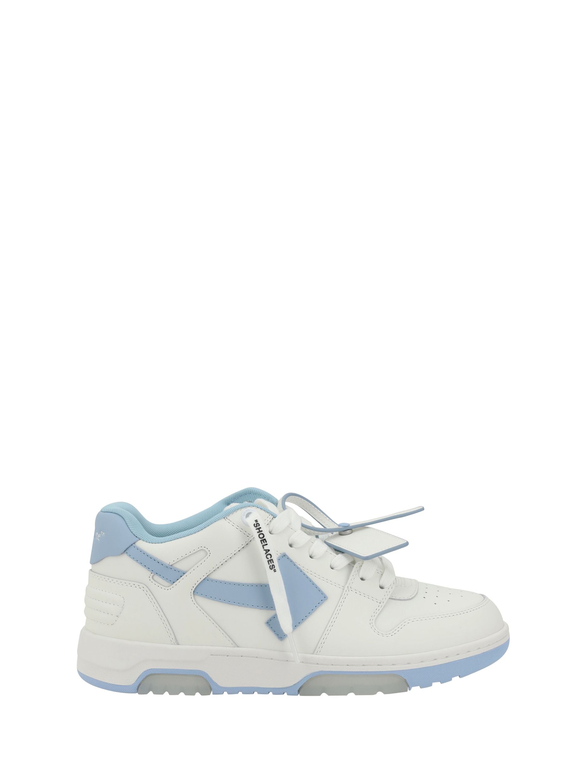 Sneakers Out Of Office Bianca Con Dettagli Azzurri Off-White