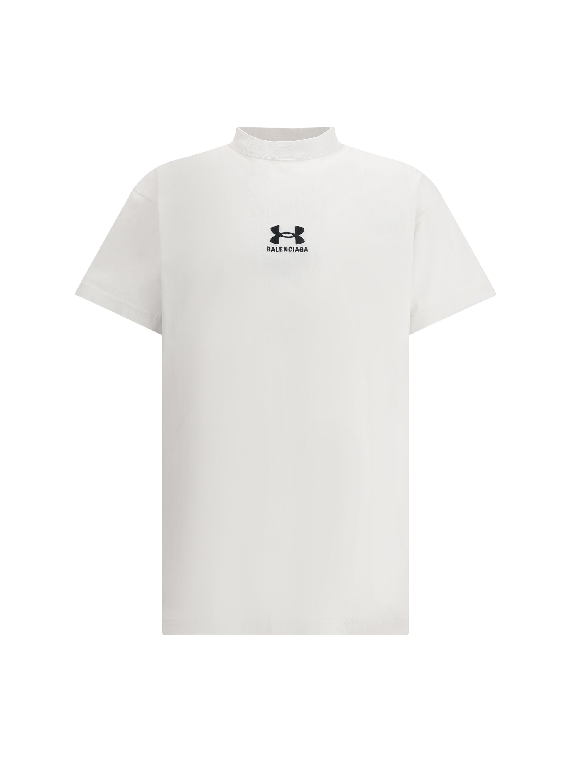 T-Shirt Bianca Logo Balenciaga