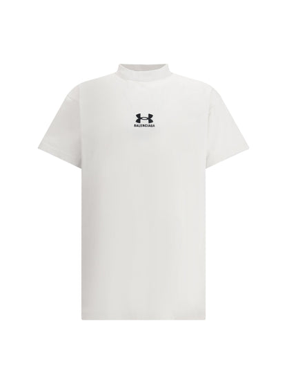 T-Shirt Bianca Logo Balenciaga