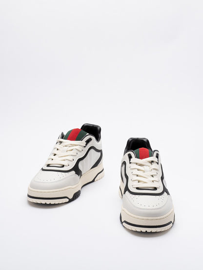 SNEAKERS BIANCA CON DETTAGLI NERI GUCCI