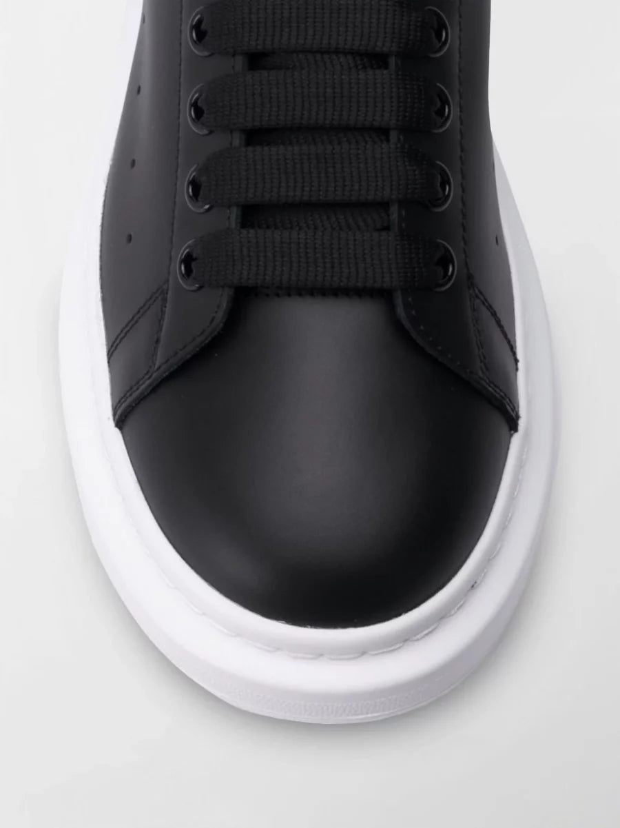 Sneakers Nera Retro Bianco Alexander McQueen
