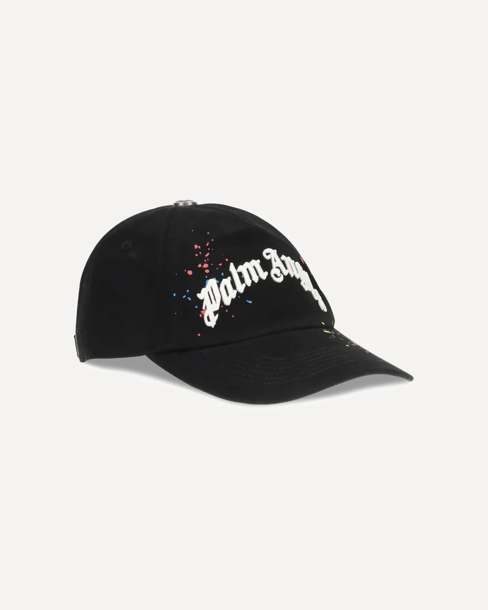 Cappello Nero Logo Palm Angels