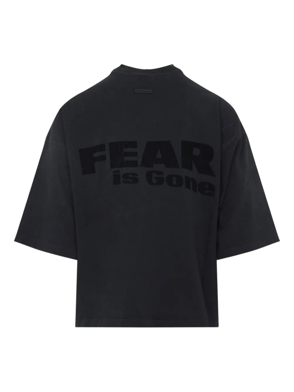 T-Shirt Nera Fear is Gone Fear Of God