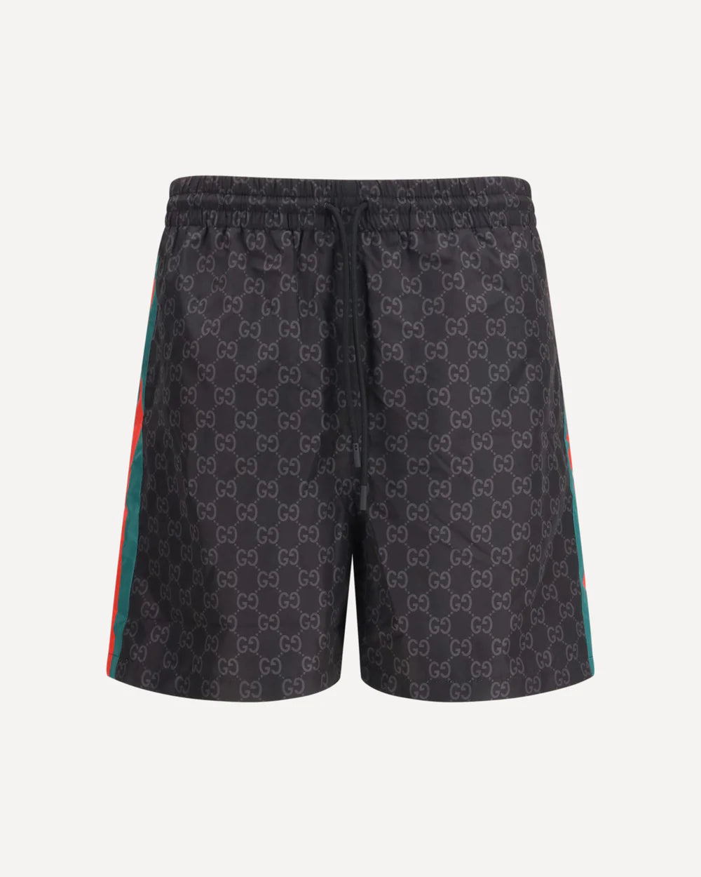 Costume Nero Logo All Over GG e Strisce Gucci
