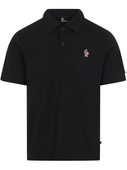 Polo Nera Logo Moncler