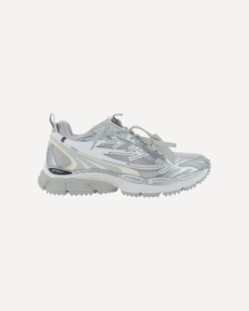Sneakers Be Right Back Argento Off-White